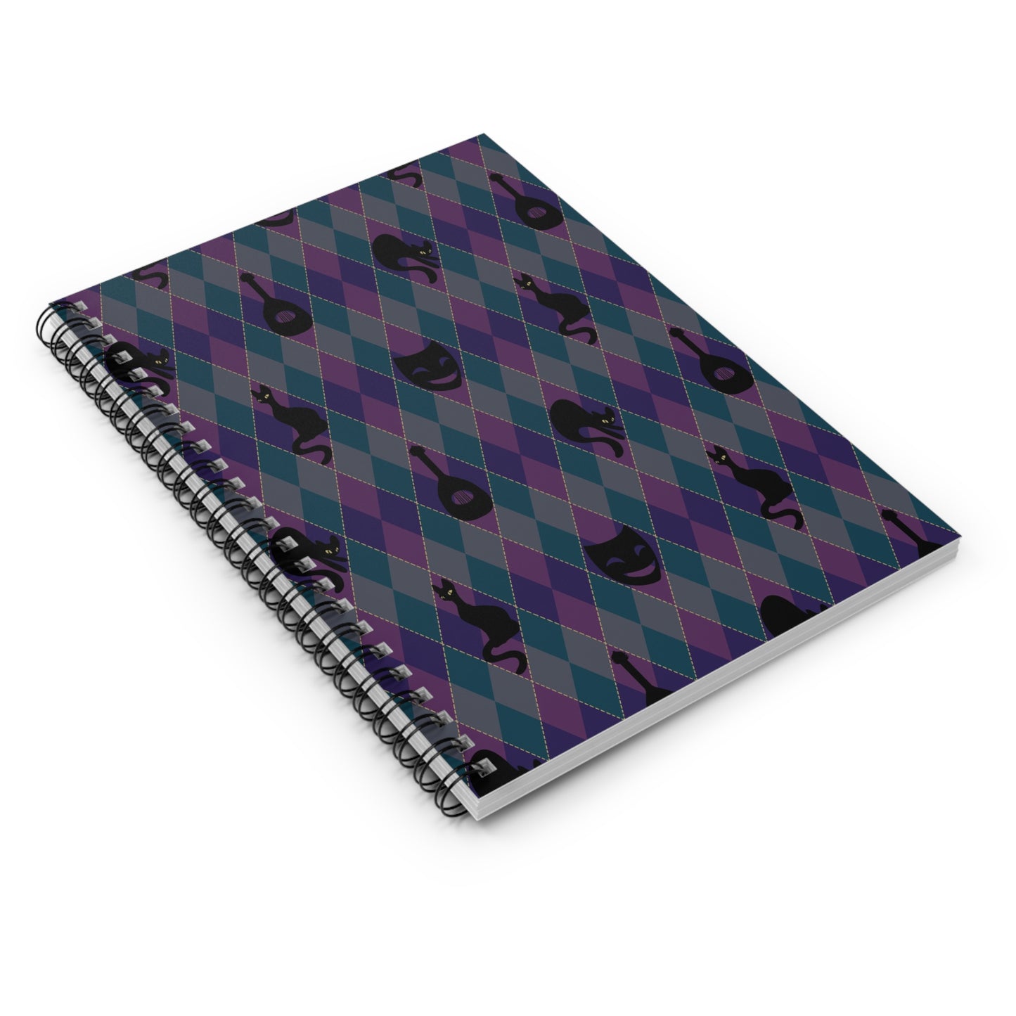 The Catty Traubador Spiral Notebook - Ruled Line