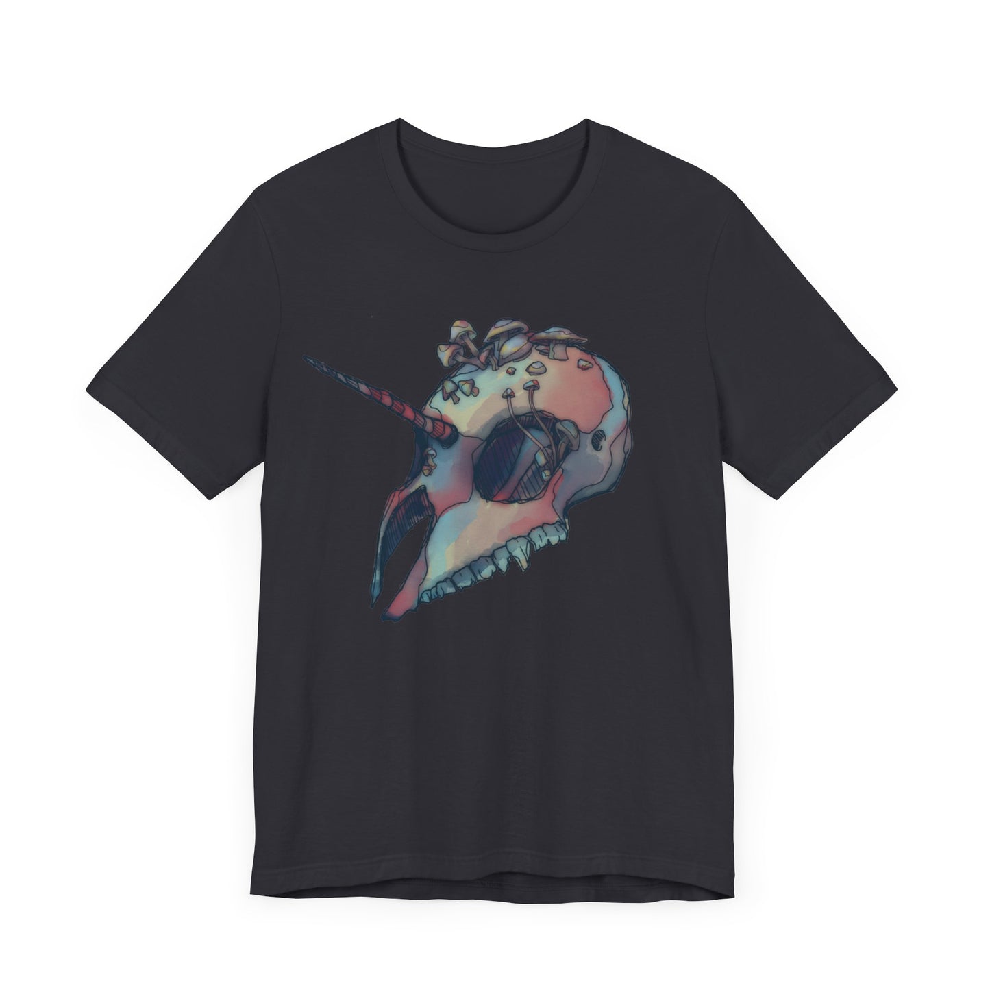 Mushicorn Skull Unisex Jersey Short Sleeve Tee