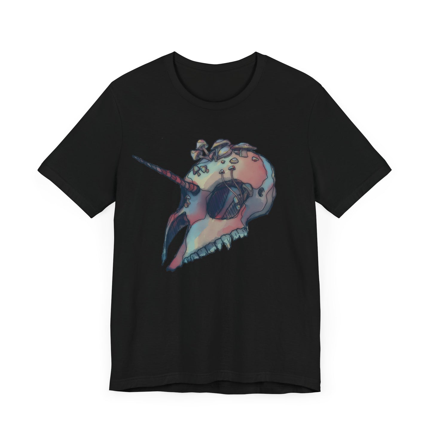 Mushicorn Skull Unisex Jersey Short Sleeve Tee